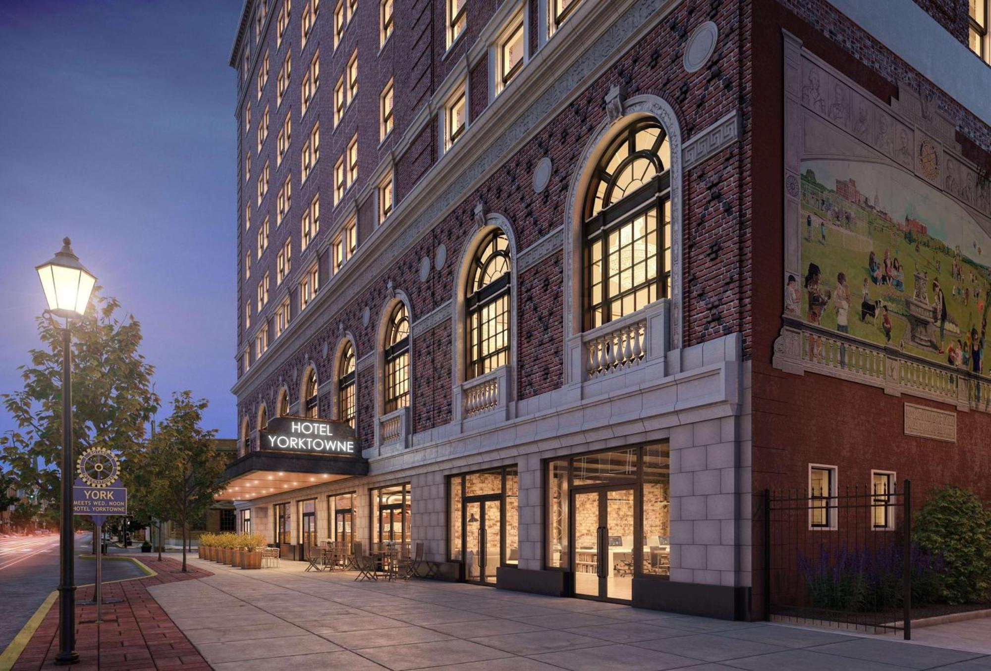 The Yorktowne Hotel, Tapestry Collection By Hilton Exterior foto